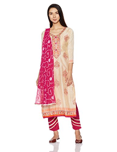 BIBA Women's Dress Material Price in India