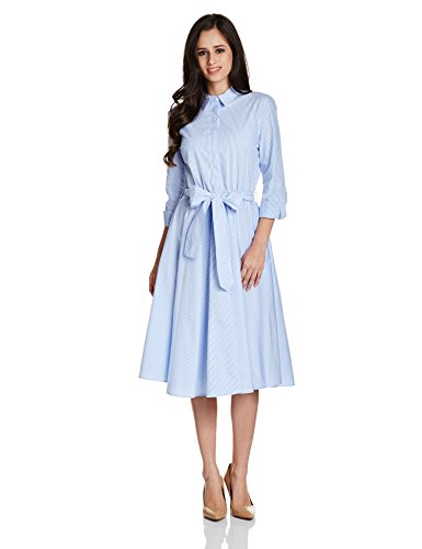 Marks & Spencer Women's Shirt Cotton Dress Price in India