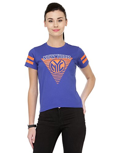 Unshackled Women's Solid T-Shirt Price in India