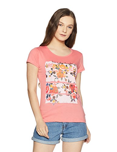 Cloth Theory Women's Plain Regular Fit T-Shirt Price in India