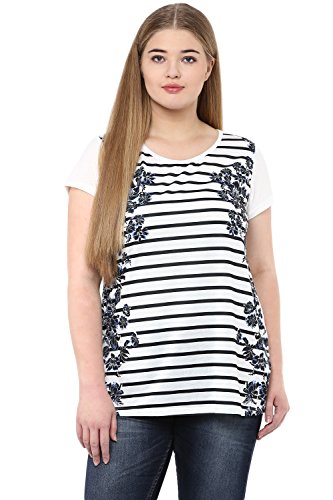 Alto Moda by Pantaloons Women's Round Neck T-Shirt Price in India