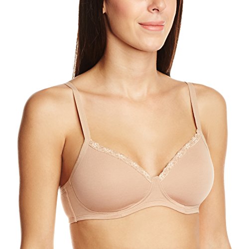 Amante Padded Non-wired Cotton T-shirt Bra Price in India