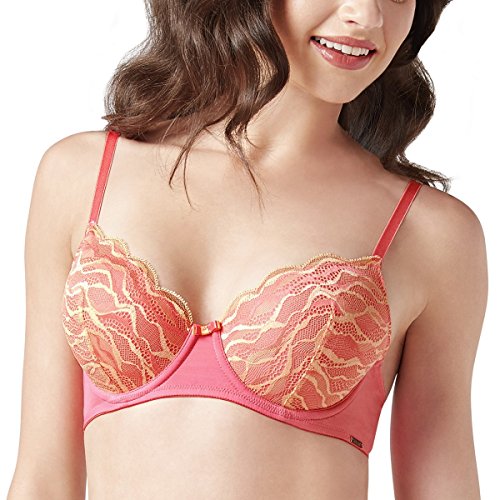 Amante Women's Medium Cover Lace Bra Price in India