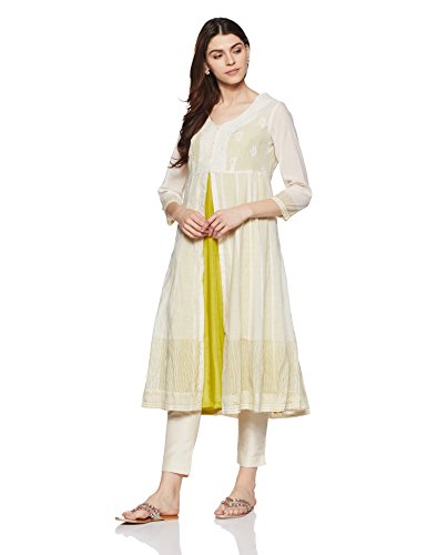 BIBA Women's Angrakha Kurta Price in India