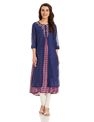 BIBA Women's Angrakha Kurta Price in India