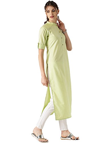 Libas Women's Straight Cotton Kurta Price in India