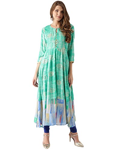 Libas Women's Anarkali Rayon Kurta Price in India