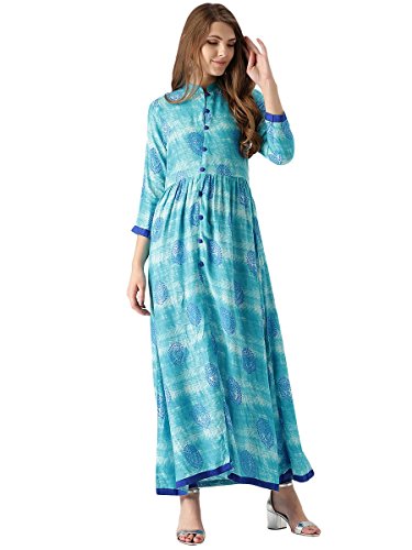 Libas Women's Anarkali Rayon Kurta Price in India