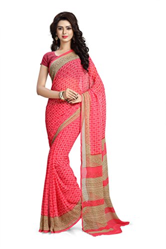 Vaamsi Chiffon Saree with Blouse Piece Price in India