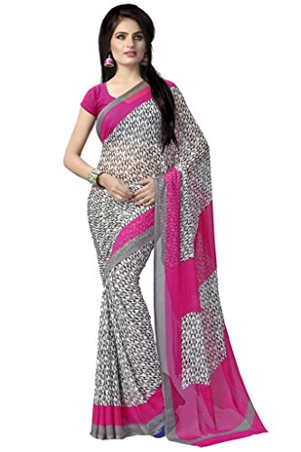 Vaamsi Chiffon Saree with Blouse Piece Price in India