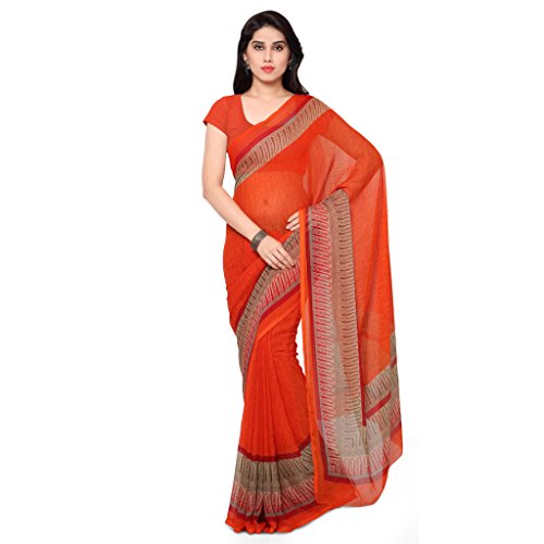 Vaamsi Chiffon Saree with Blouse Piece Price in India