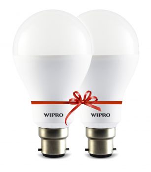 Wipro 15W Pack of 2 LED Bulbs Price in India