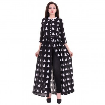 Overlay kurti top