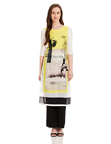 W for Woman Straight Kurta Price in India