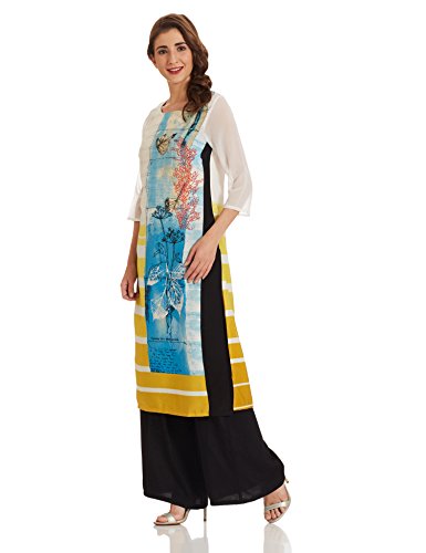 W for Woman Straight Kurta Price in India