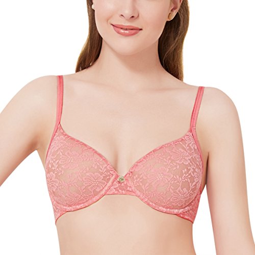 Amante Women's No Show Lace T Shirt Bra Price in India