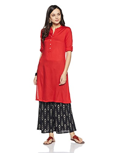 BIBA Women's Straight Kurta Price in India