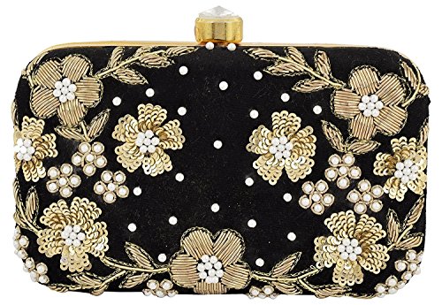 Tooba Handcrafted BLC9F Women's Box Clutch Price in India