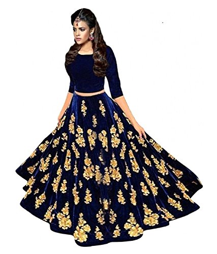 Lovisa Fashion Velvet Lehenga Choli Price in India