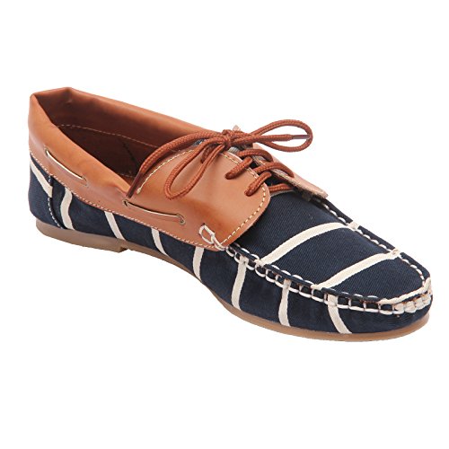 Gush Shoes & Accessories Women's Blue Loafers - 8 UK/India Price in India