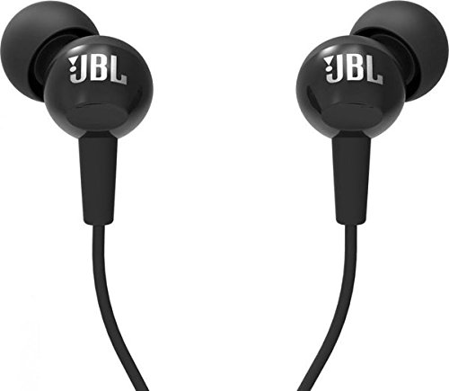 JBL C100SI in-Ear Headphones with Mic (Black) Price in India