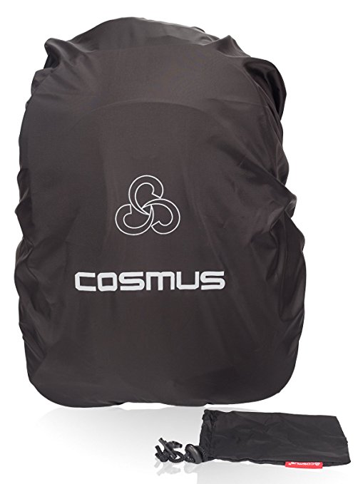 Cosmus 50 Ltrs Black Rain & Dust Black Pack Cover Price in India