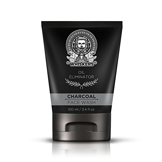 Whiskers Charcoal Face Wash For Oily Skin, Deep Cleansing & Exfoliation - Reduces Wrinkles - 100 ml Price in India