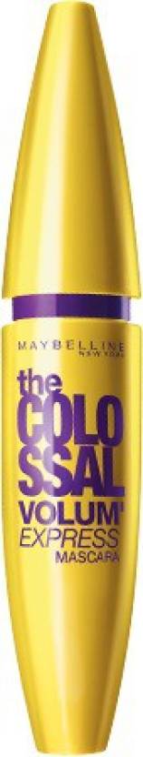 Maybelline New York The Colossal Volum Express Washable Mascara, Classic Black 231, 0.31 Fluid Ounce 10.7 ml  (Peppey) Price in India