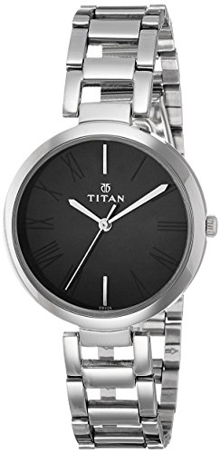 Titan Youth Analog Black Dial Women's Watch -NK2480SM02 Price in India