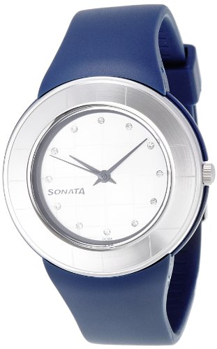 Sonata Fashion Fibre Analog Silver Dial Women's Watch -NK8991PP04 Price in India