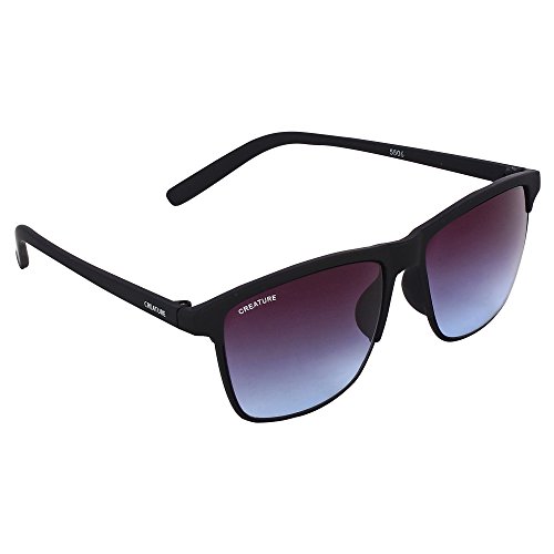 Creature Matt Finish Club master Wayfarer Uv Protected Sunglasses Price in India