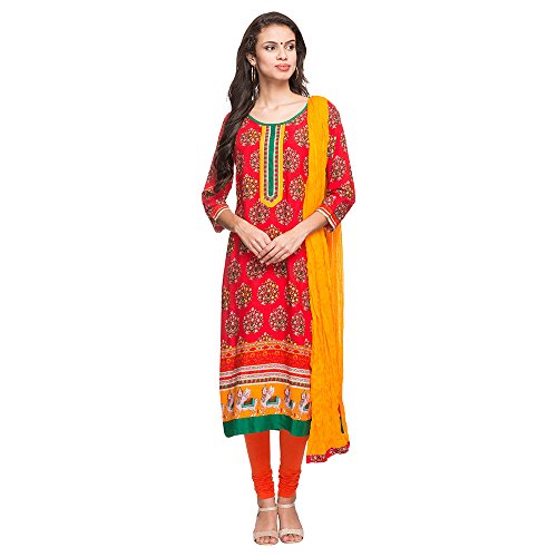 Stop by Shoppers Stop Womens Round Neck Printed Churidar Suit Price in India