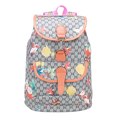 Aadhunik Libaas Stylish Printed Extra Classes, Tution, College & Travelling Backpacks for Girls Price in India