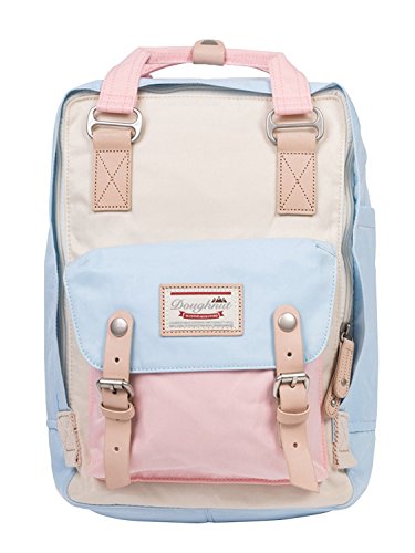 Doughnut Women's Macaroon Stylish Comfortable Quality School Backpack Multi Functional Compartment Affordable Fancy Waterproof Lightweight Pretty Fashionable Shoulder Bag Cute Girl Price in India