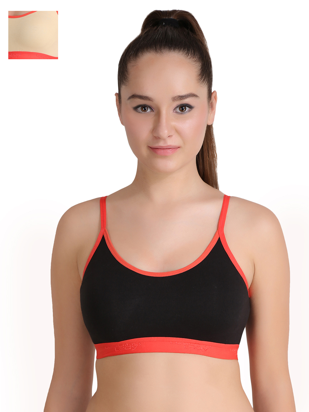 Leading Lady Pack of 2 Sports Bras SPORTY Price in India