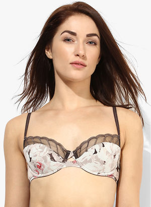 Multicoloured Printed Bra Price in India