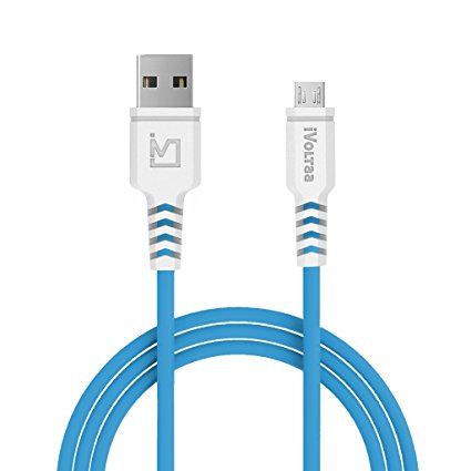 iVoltaa Helios Micro USB Cable - 4 Feet (1.2 Meters) - Blue Price in India