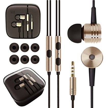 AKS Mi Piston Style Earphones with Mic high quality in 3 colour black, gold, silver (colour may vary) Price in India