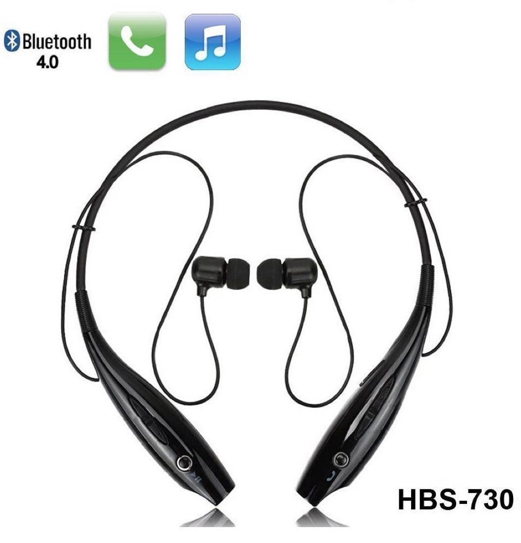 Bainsh HBS-03 Neckband Bluetooth Headphones with Mic for all Smartphones Price in India