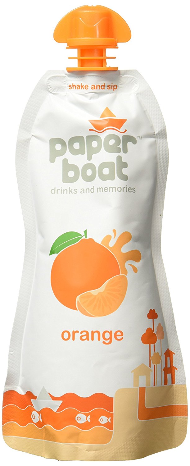 Paper Boat Orange, 200ml (Pack of 6) Price in India