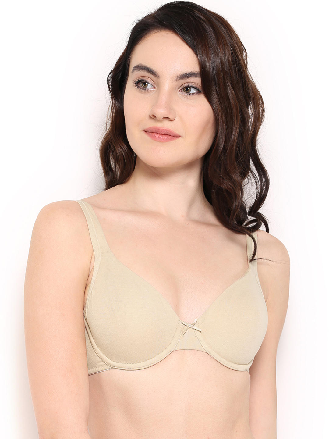 Amante Beige Full-Coverage Comfort Bra BFOM24 Price in India