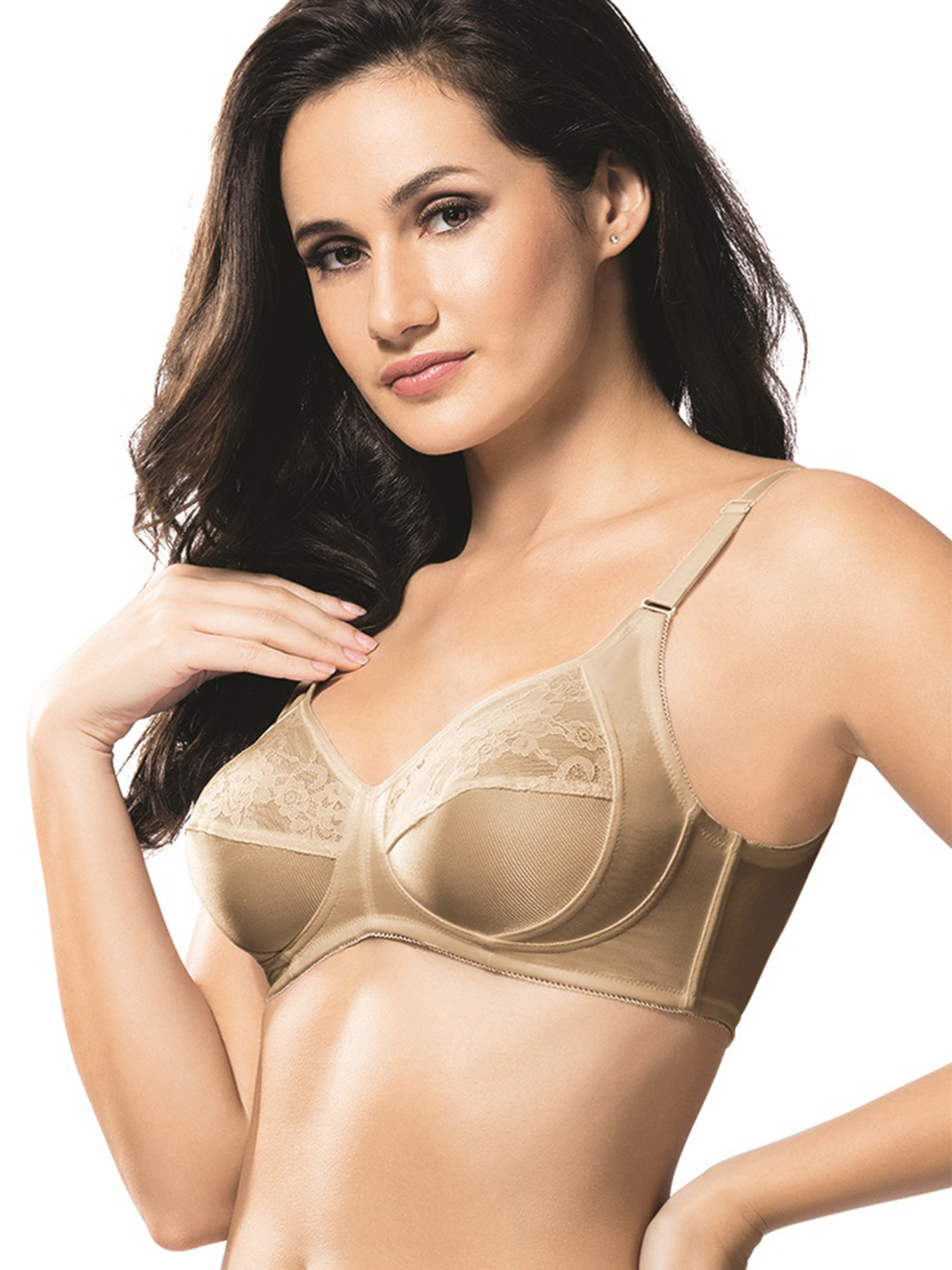 Amante Beige Full-Coverage Bra 10505 Price in India