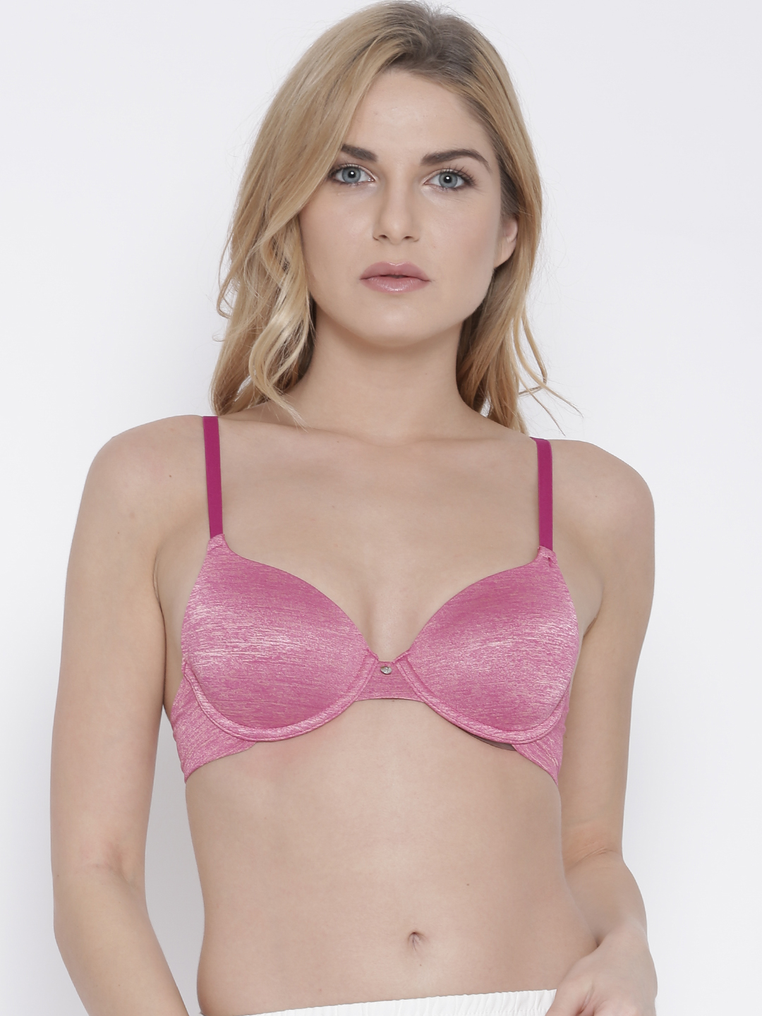 Amante Pink T-shirt Bra BRA26004 Price in India