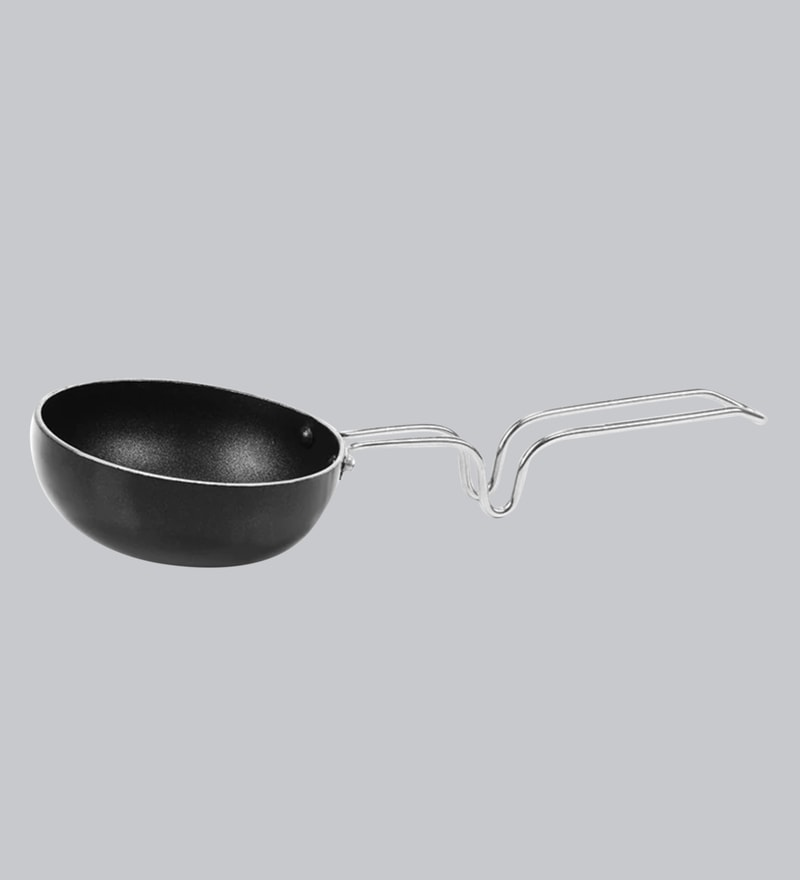 Sumeet Aluminium 4 inch Nonstick Tadka Pan with Handle Support Price in India