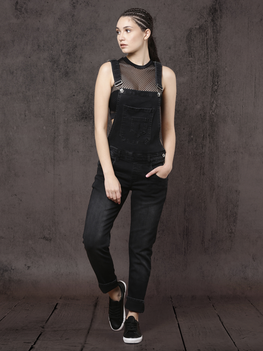 Roadster Women Blue Dungaree - Buy Roadster Women Blue Dungaree