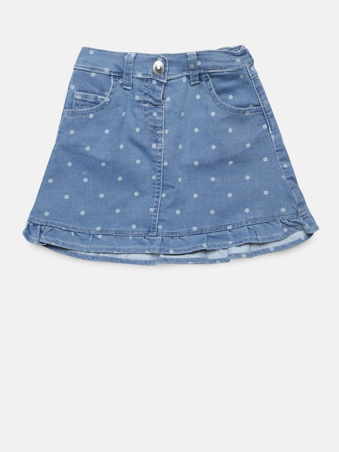 MINI KLUB Girls Denim Skirt Price in India