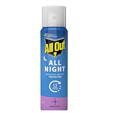 All Out All Night Mosquito and Fly Spray (30ml, Blue) Price in India