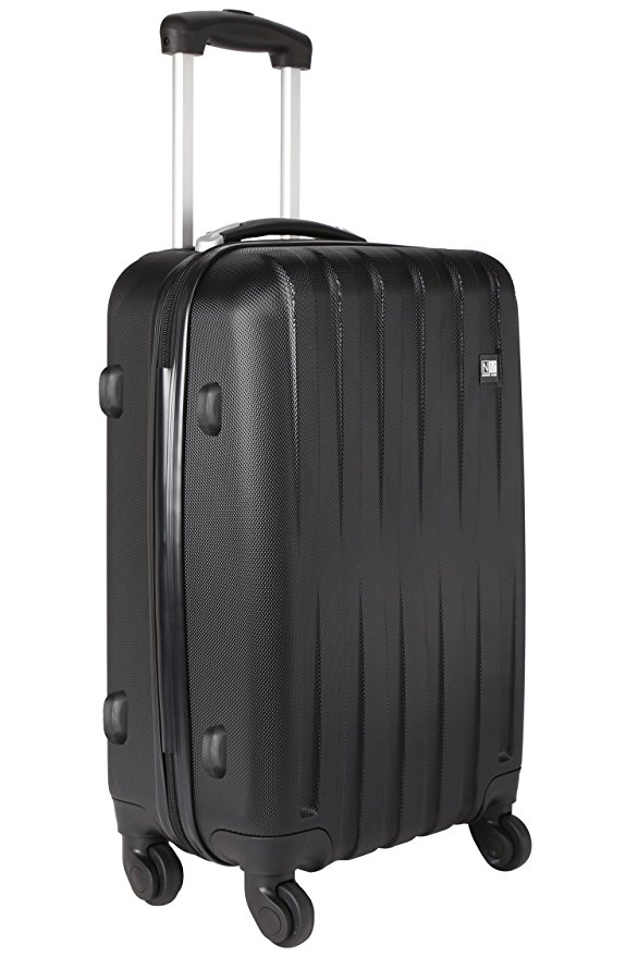 Nasher Miles Zurich 75cm ABS Hard Sided Checkin Luggage - Trolley/Travel/Tourist Bags (Black) Price in India