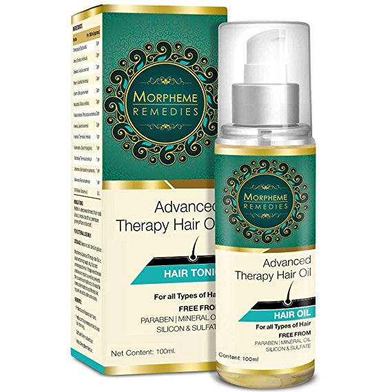 Morpheme Remedies Advanced Therapy Hair Oil For Anti Hair Fall, Hair Loss & Hair Repair - 100Ml Price in India