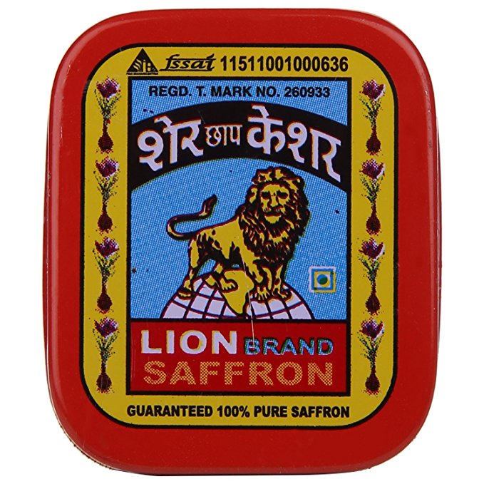 Lion Brand 100% Pure Saffron Kashmir Kesar - 1 gm Price in India